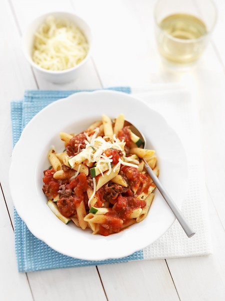 Fresh tomato sauce for pasta