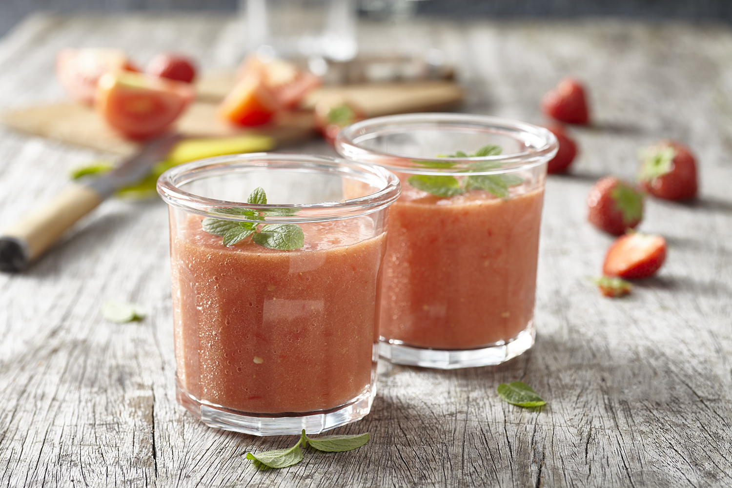 Smoothie Prominent tomatoes