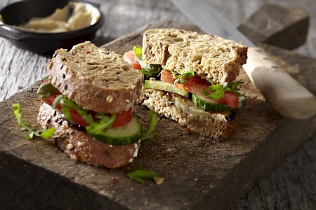 Scheiben für Sandwiches-Prominent tomatoes